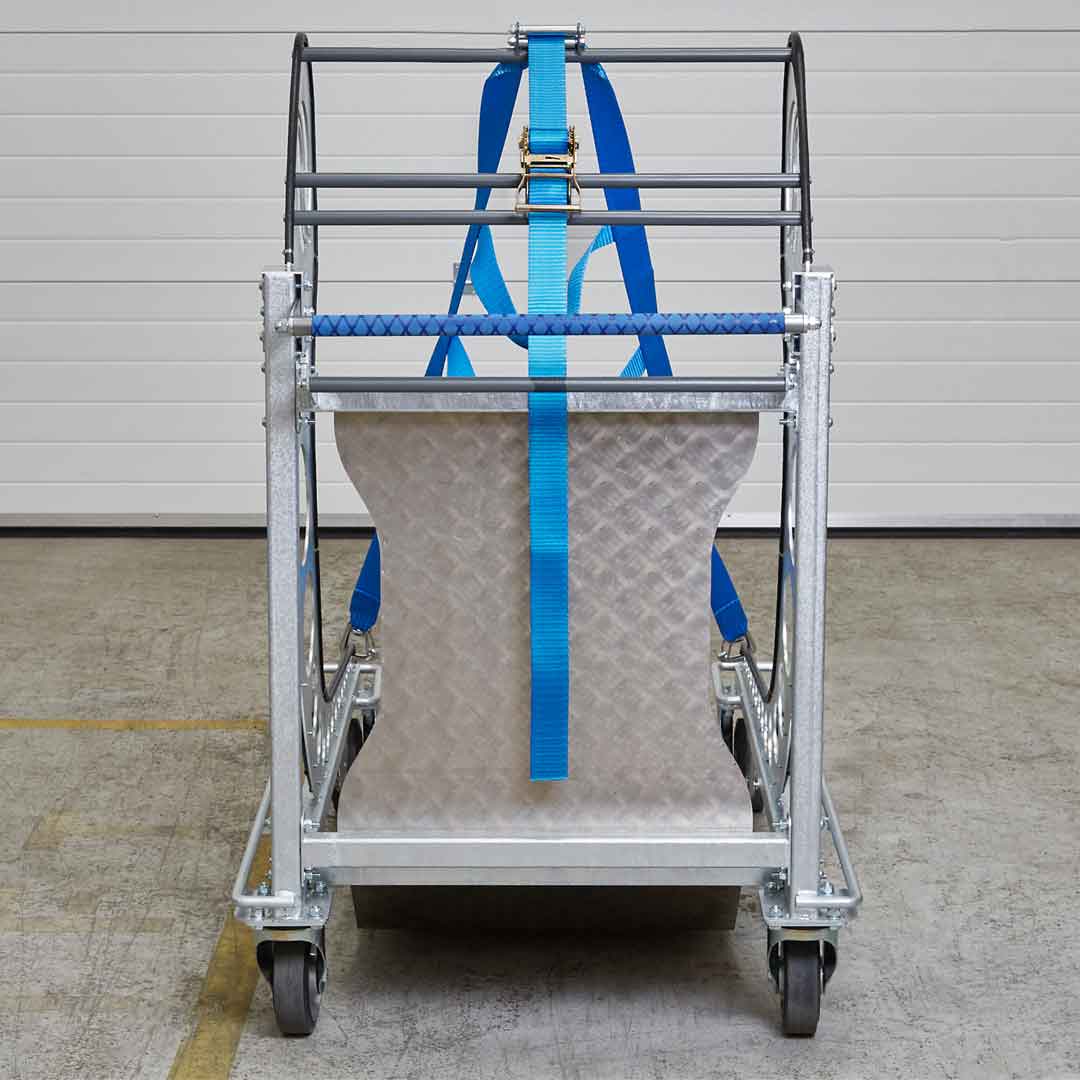 Trolley - Braked - Wheel Mover - Swoosh Design