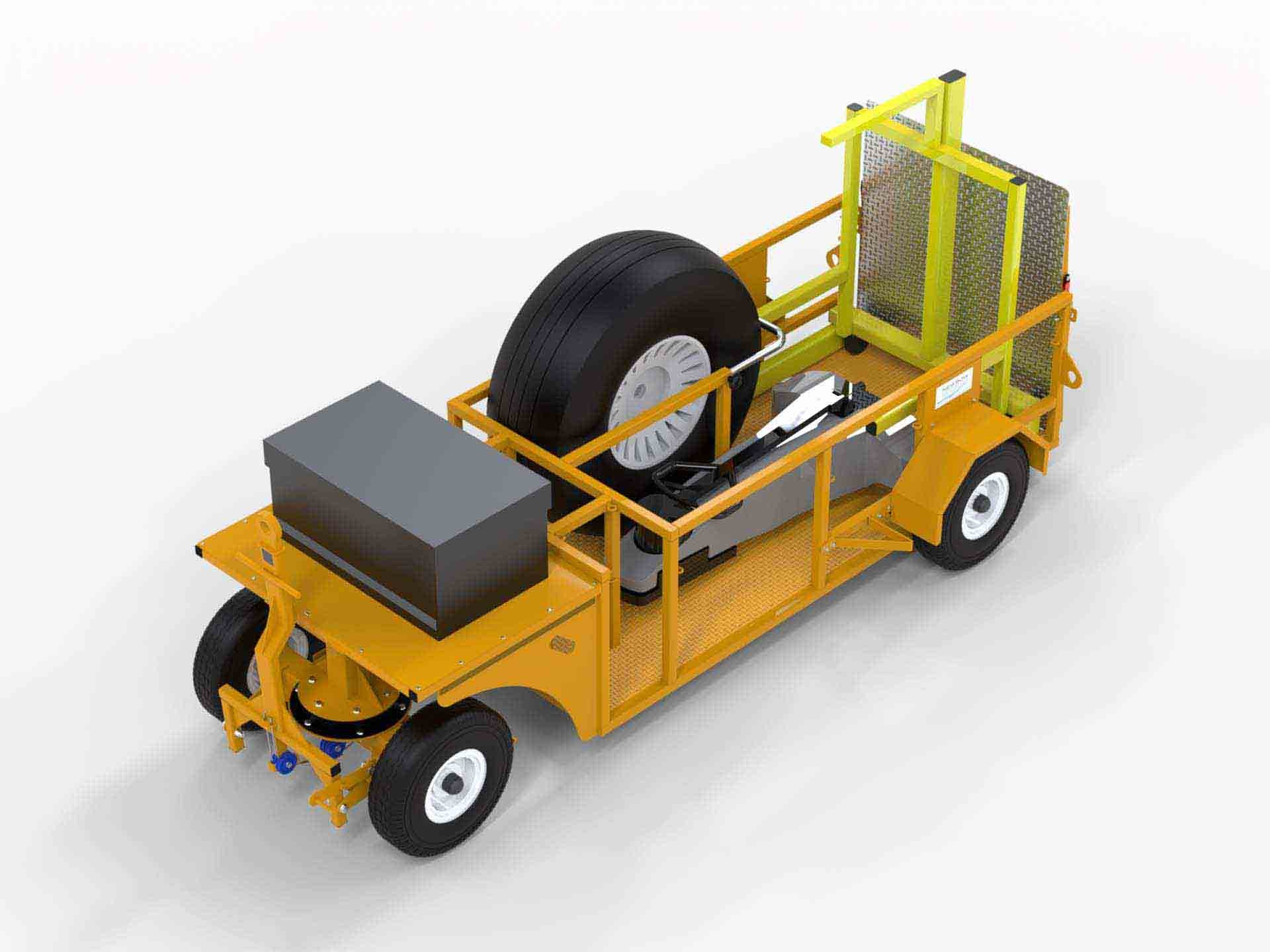 Wheel & Brake Change Trailer - Open Top Compact