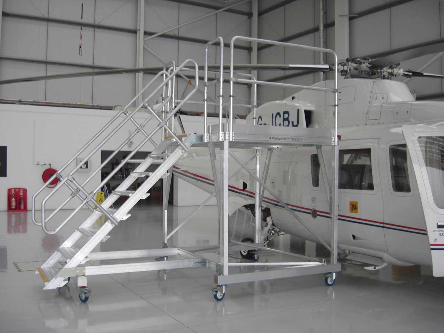 Helicopter S76 Fixed Height Access Platform H2.0m x L2.0m x W1.5m