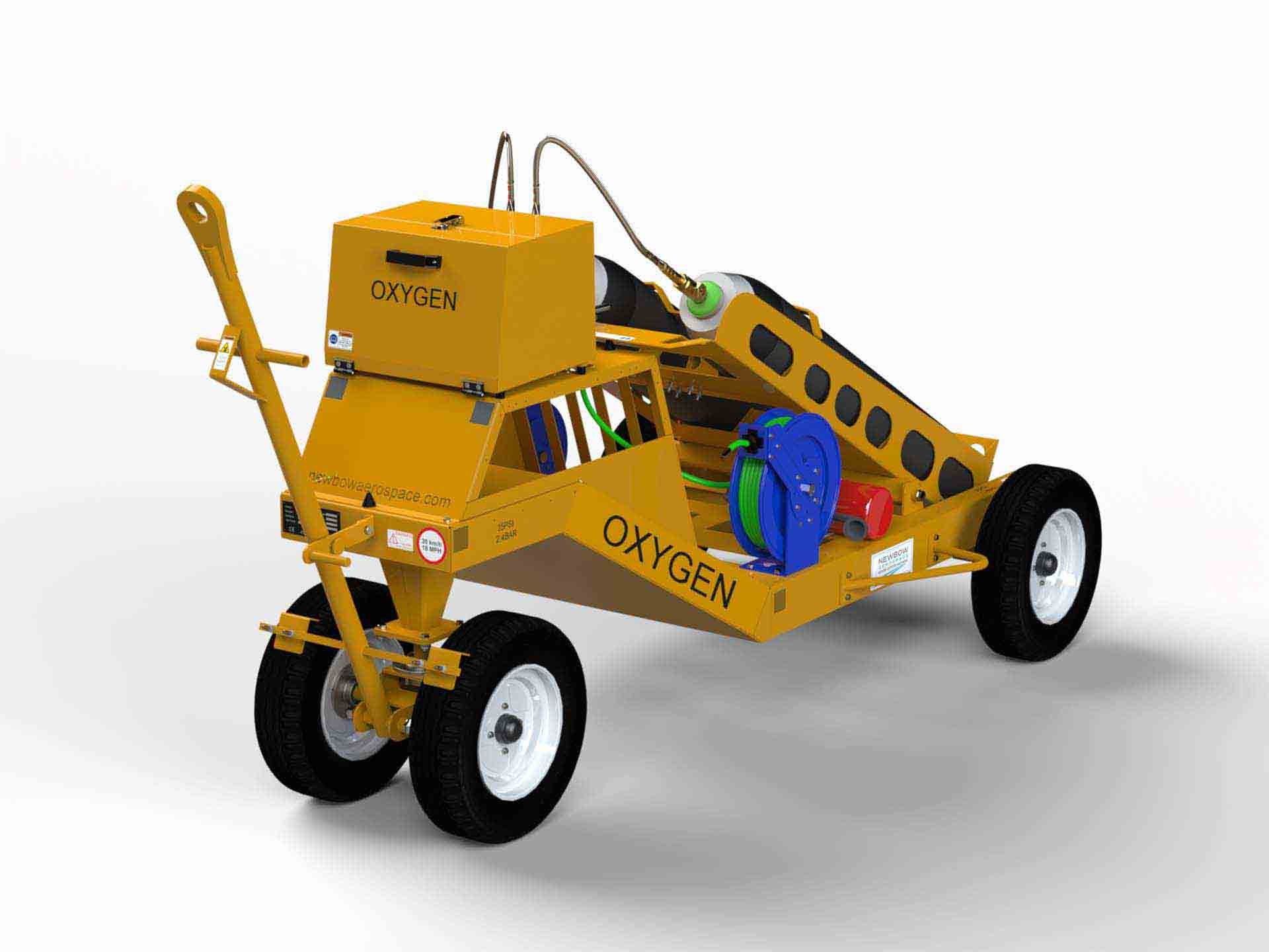 Oxygen Standard Trolley Demountable