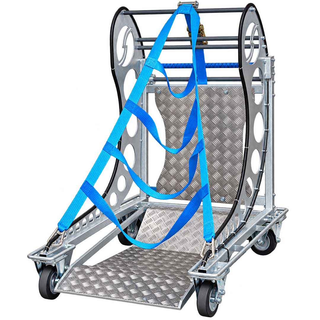 Trolley - Braked - Wheel Mover - Swoosh Design
