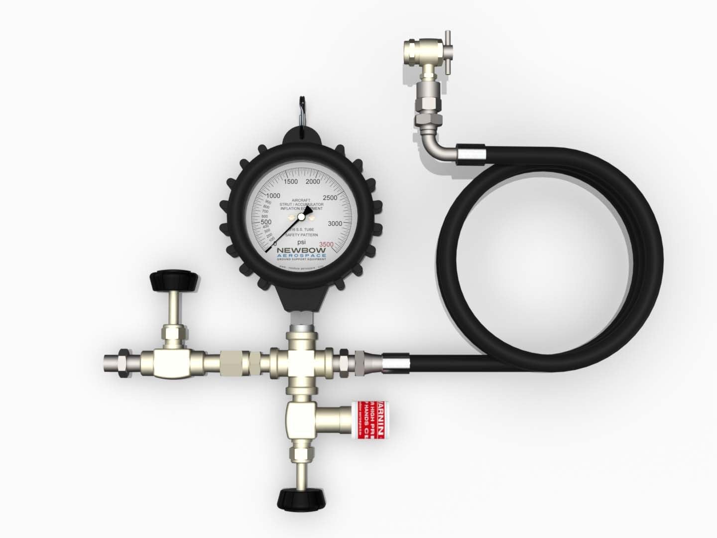 UNIVERSAL, 3500 PSI STRUT, OLEOL INFLATION TOOL