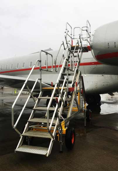 Wide Platform- Variable height - H2.2m-3.2m - Towable chassis