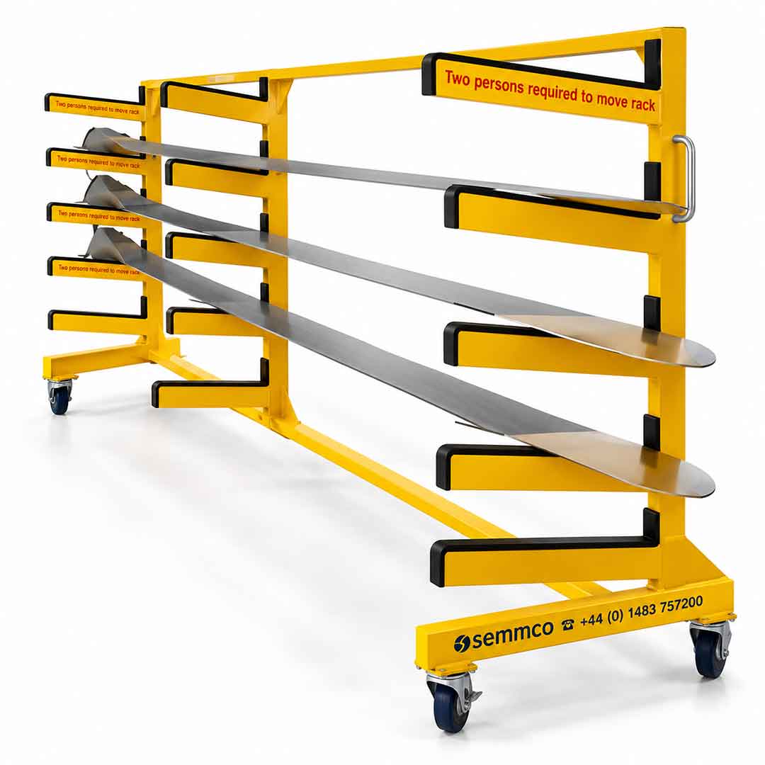 Helicopter Blade Rack