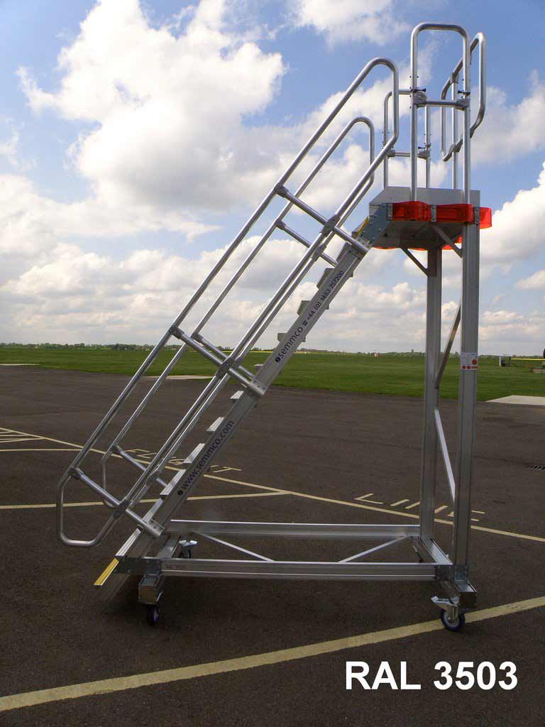 Helicopter EC145 Tail Fixed Height Acess Platform - Tall H2.5m x L0.7m x W0.8m