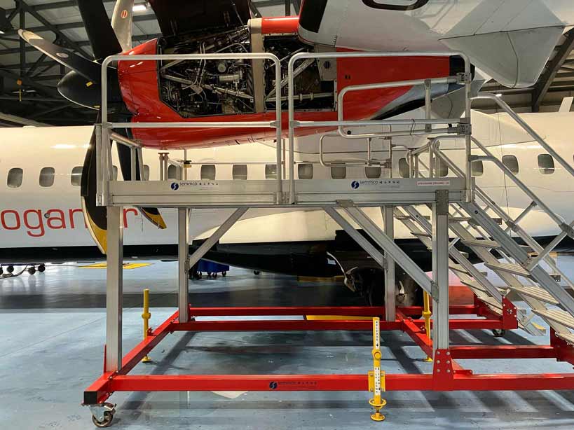 ATR Engine Access Platform H1.8m x W2.8m x L3.0m RH